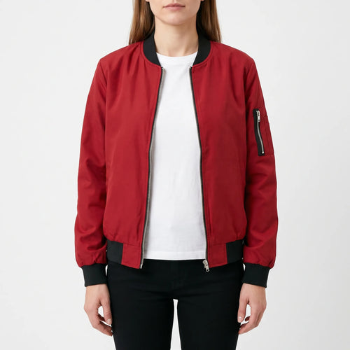AeroLayer - Classic Zip-Front Women's Bomber Jacket