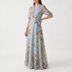 Avelira - Flowy Floral Maxi Dress
