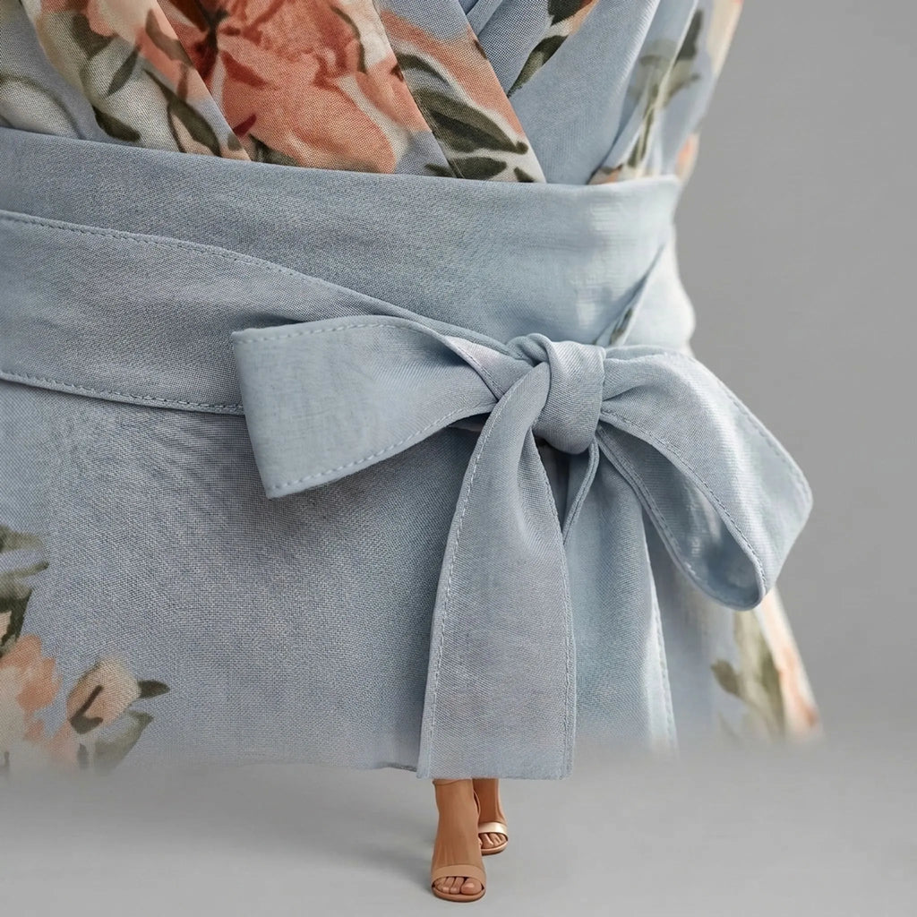Avelira - Flowy Floral Maxi Dress