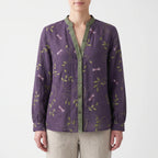 Botanica - Long Sleeve Botanical Print Blouse