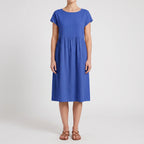 Breezeline - Relaxed Short Sleeve Midi Dress