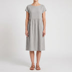 Breezeline - Relaxed Short Sleeve Midi Dress