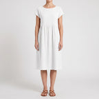 Breezeline - Relaxed Short Sleeve Midi Dress