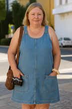 Berenice | Petite Denim Shirt Dress Short Maxi Summer Dresses