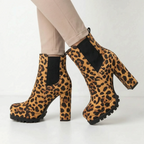 Kallista - Platform High Heel Ankle Boots