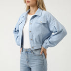 LuminaJacket - Cropped Casual Jacket
