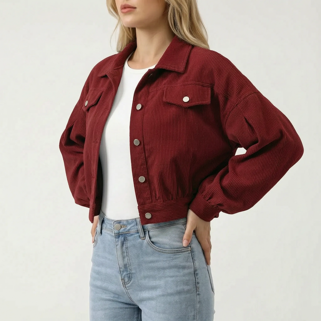 LuminaJacket - Cropped Casual Jacket