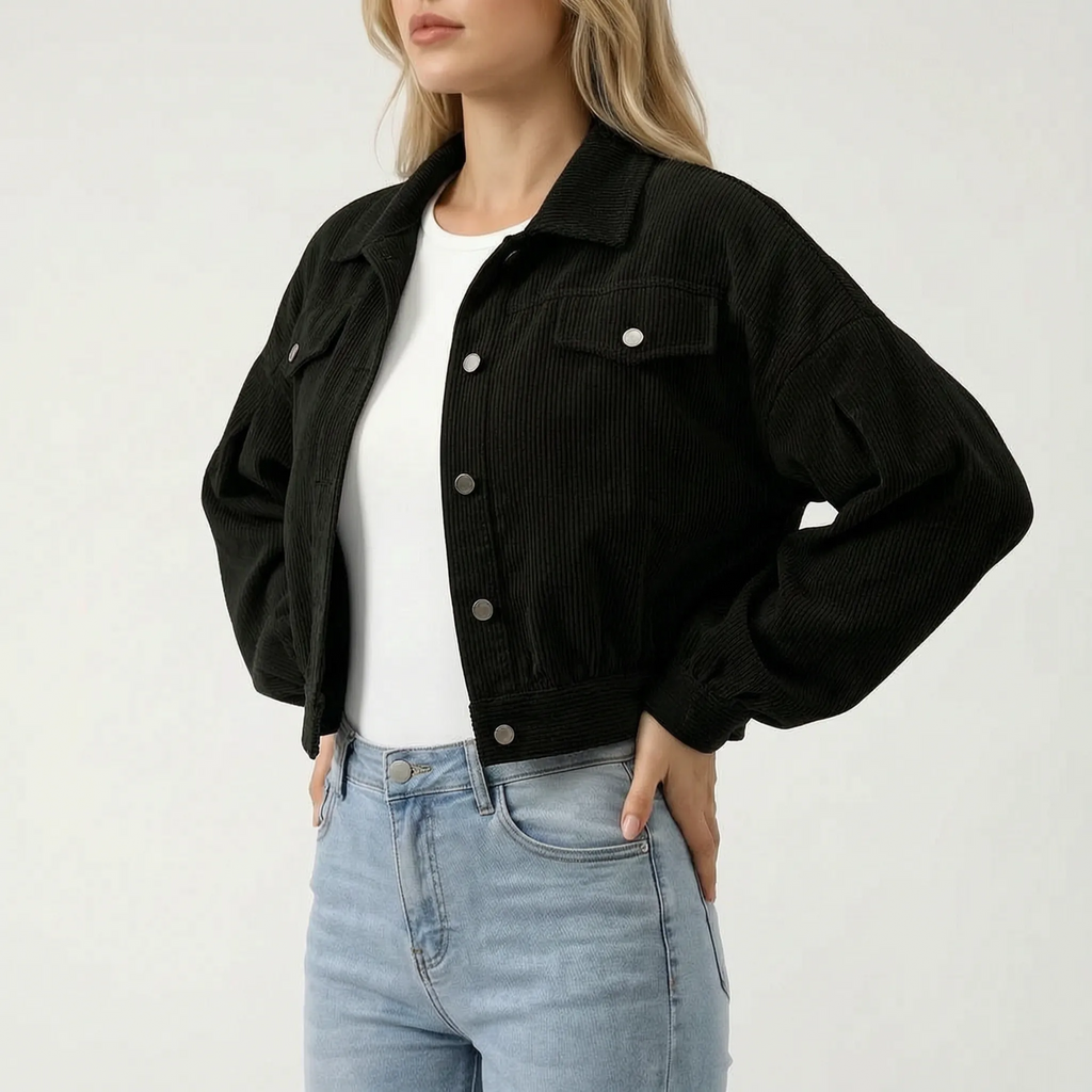 LuminaJacket - Cropped Casual Jacket