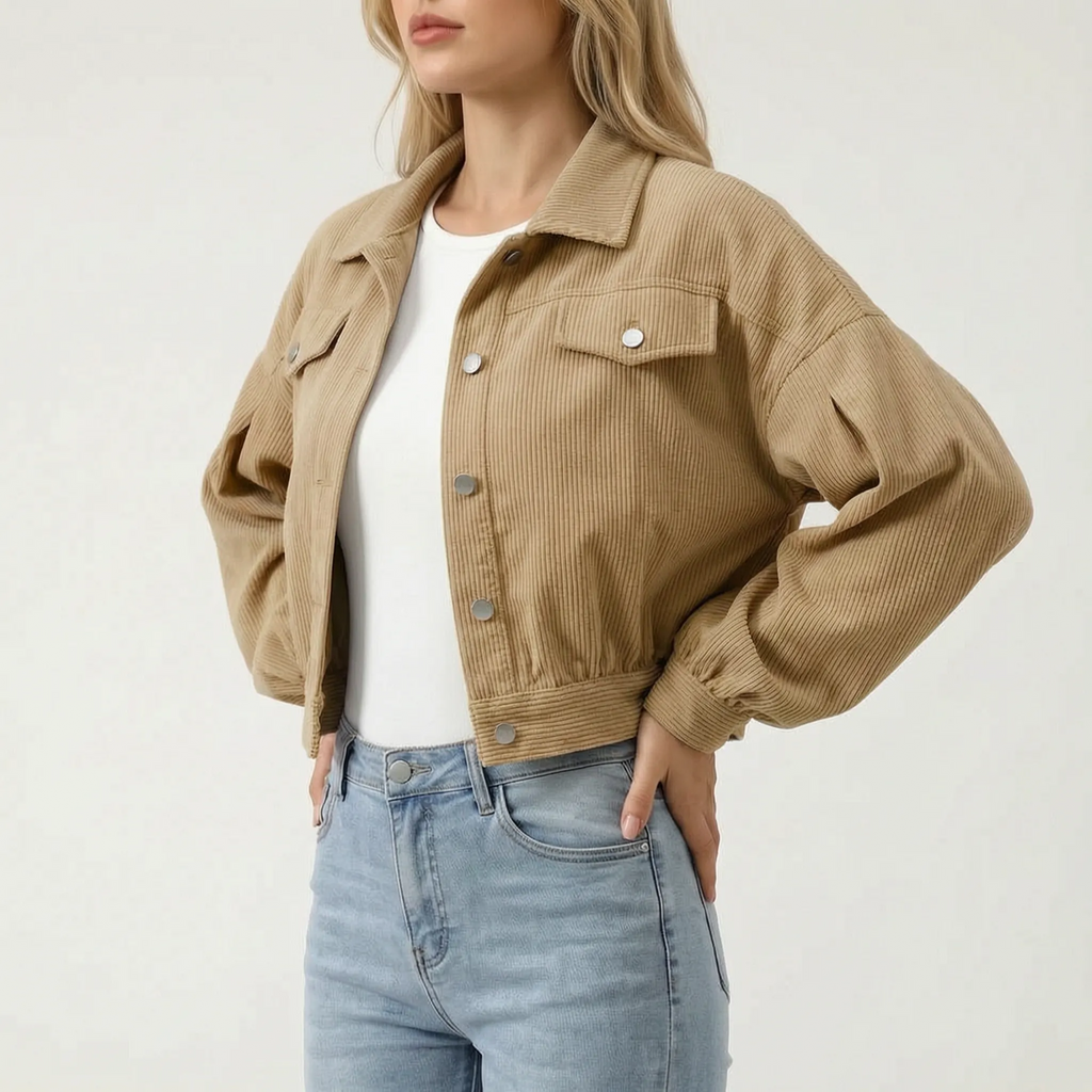 LuminaJacket - Cropped Casual Jacket