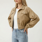 LuminaJacket - Cropped Casual Jacket