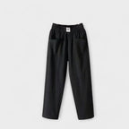 Katarina | Summer Linen Wide Leg Palazzo Beach Pants Women — Black