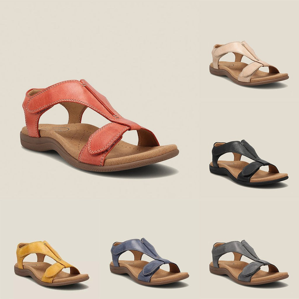 Faustine | Strappy Mid Block Heel Silver Low Sandals