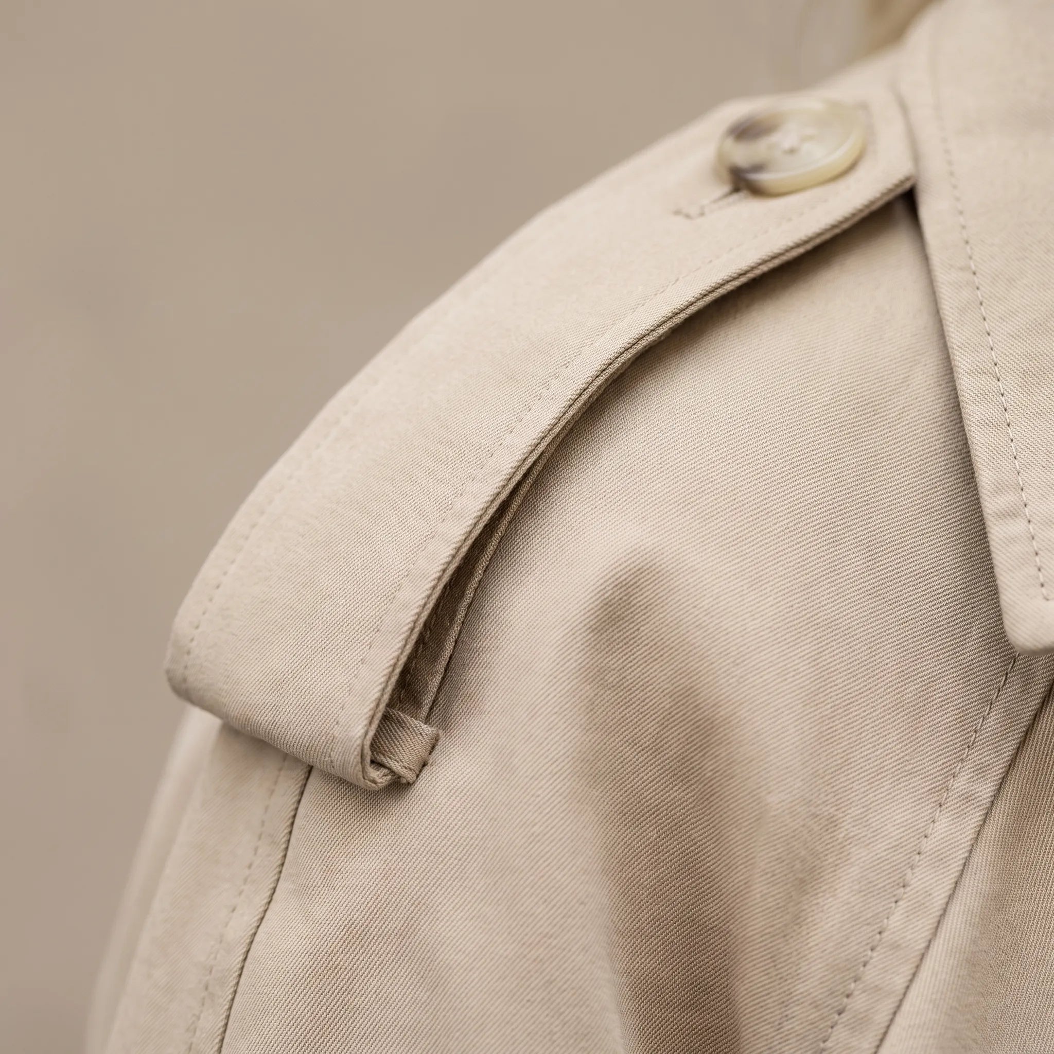 Trenchina - Women's Cropped Trench Coat Jacket