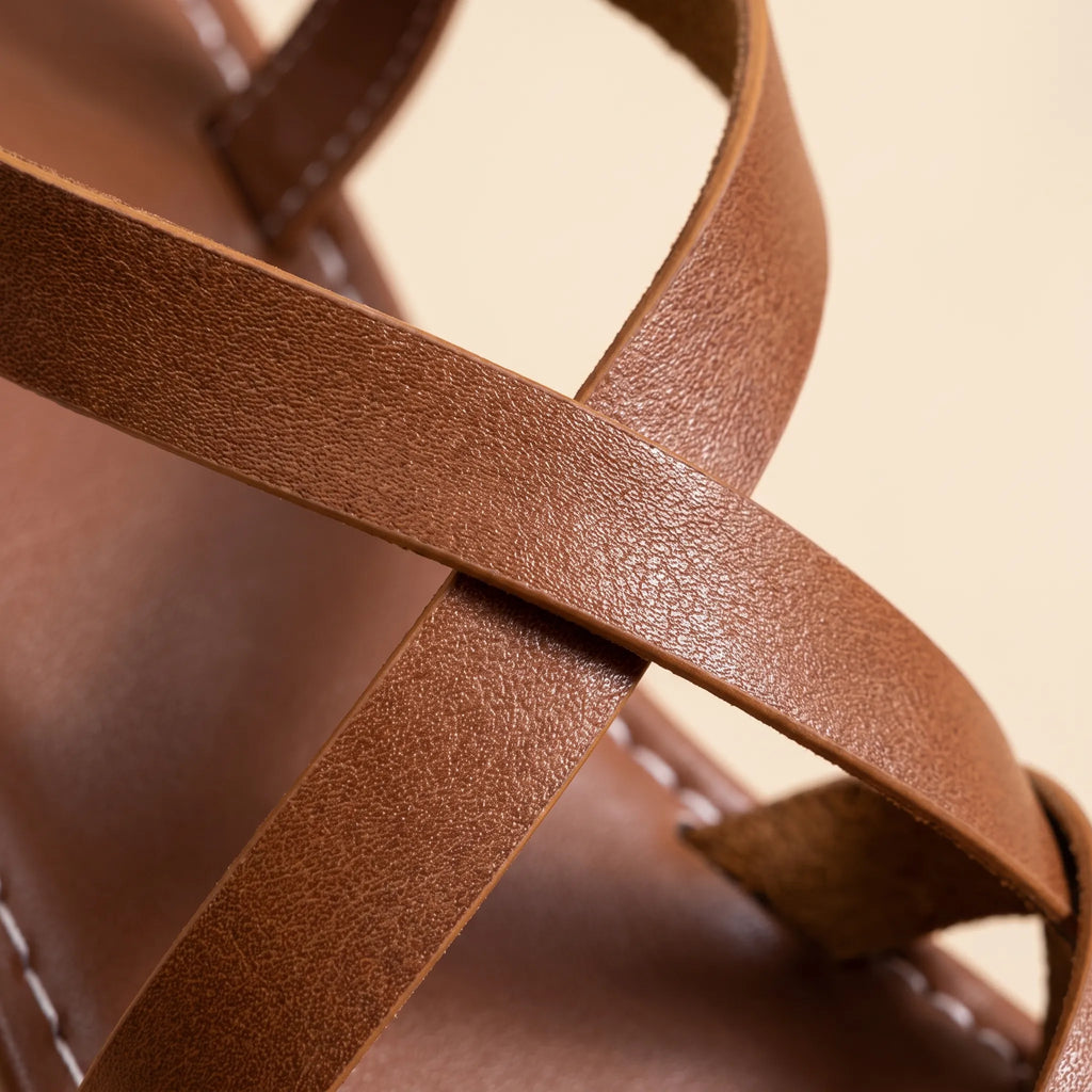 VelaSandals - Women's Cross-Strap Sandals