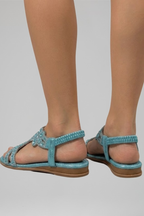 Leonie | Low Heel Wide Fit Flat Sandals For Summer Days
