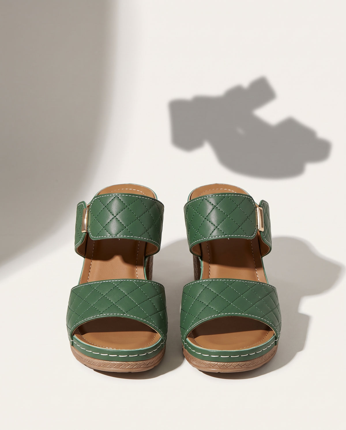 Francesca | Strappy Mid Block Heel Sandals Black Nude Brown Orange — voorkant