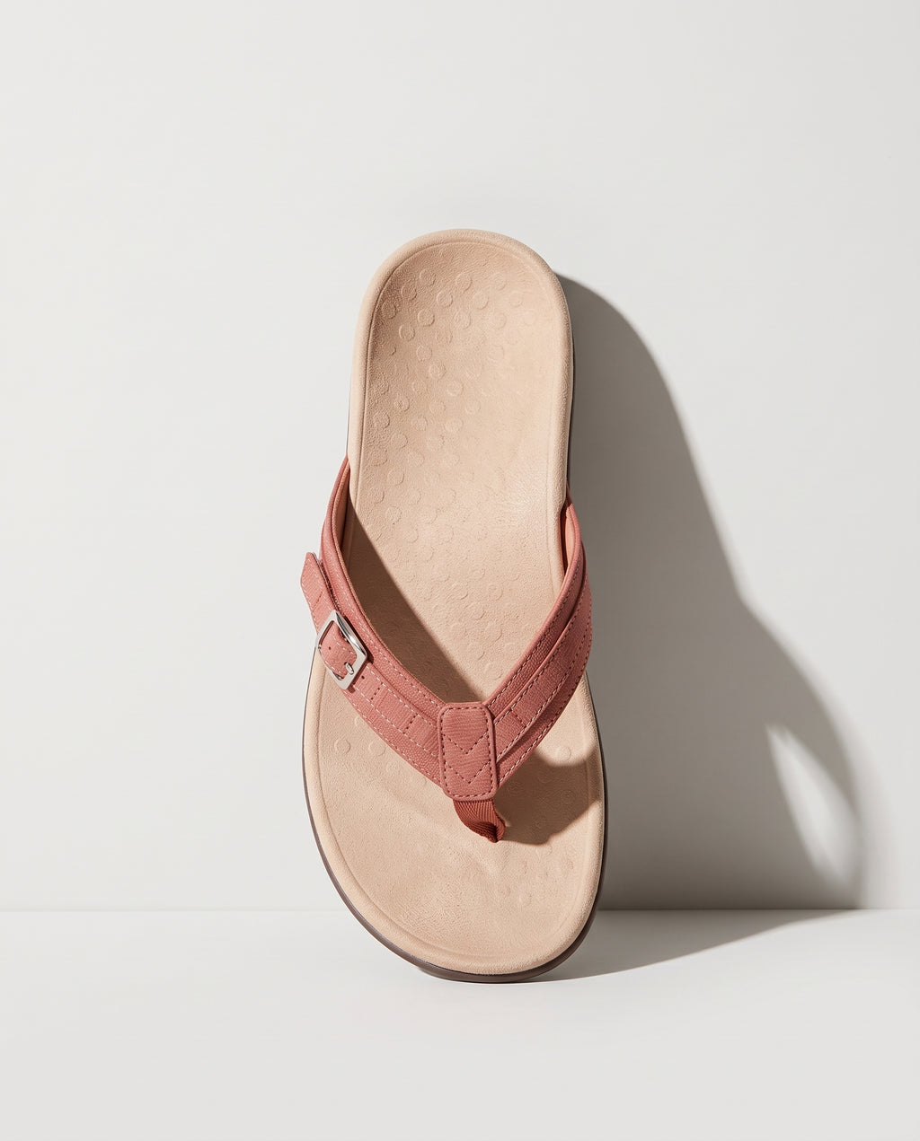 Ninon | Comfortable Low Heel Wide Fit Flat Heeled Sandals — voorkant