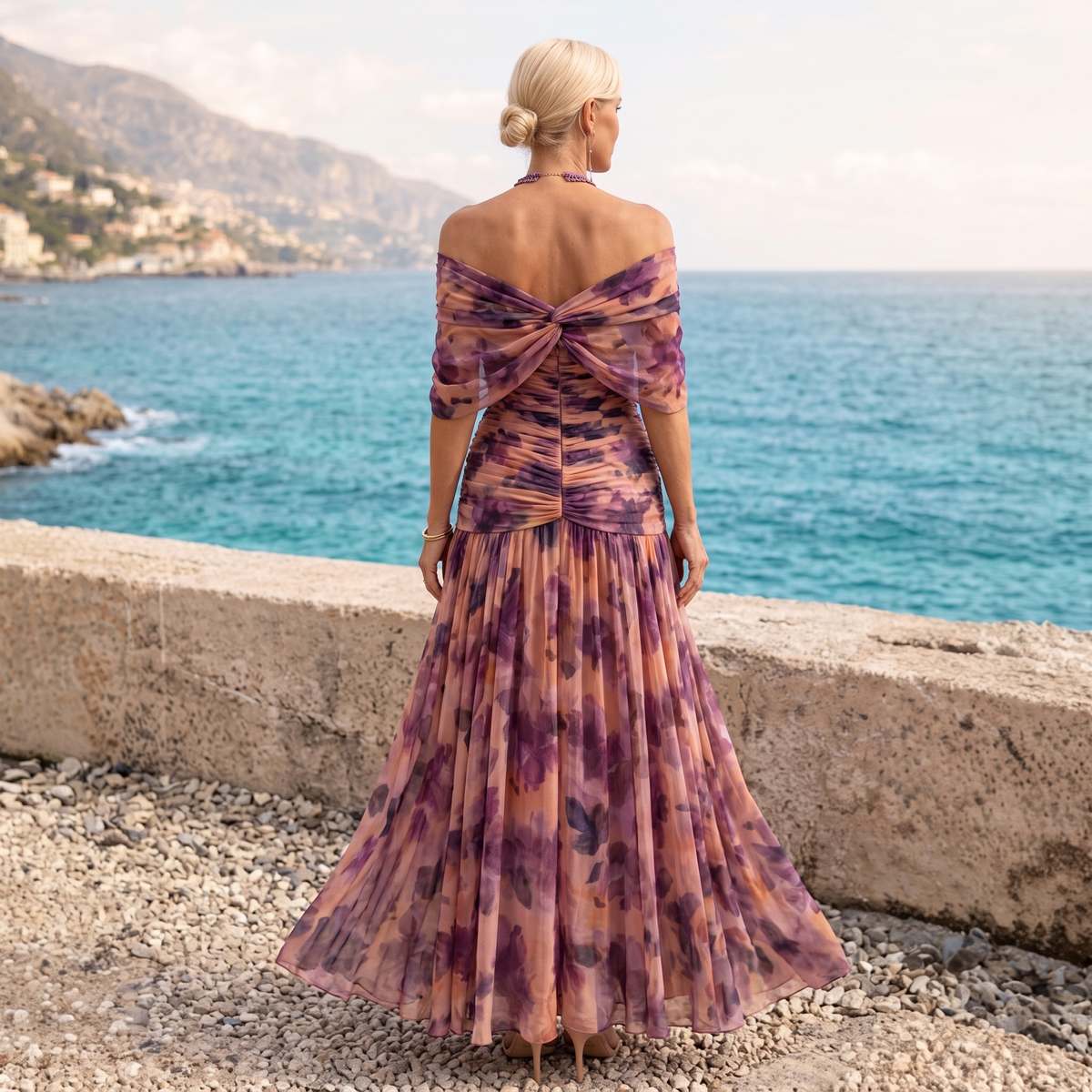 Mirabelle | Chiffon Maxi Wedding Guest Dress Summer Spring Dresses