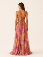 Cosima | Spring Summer Floral Maxi Wedding Guest Dress Petite Dresses