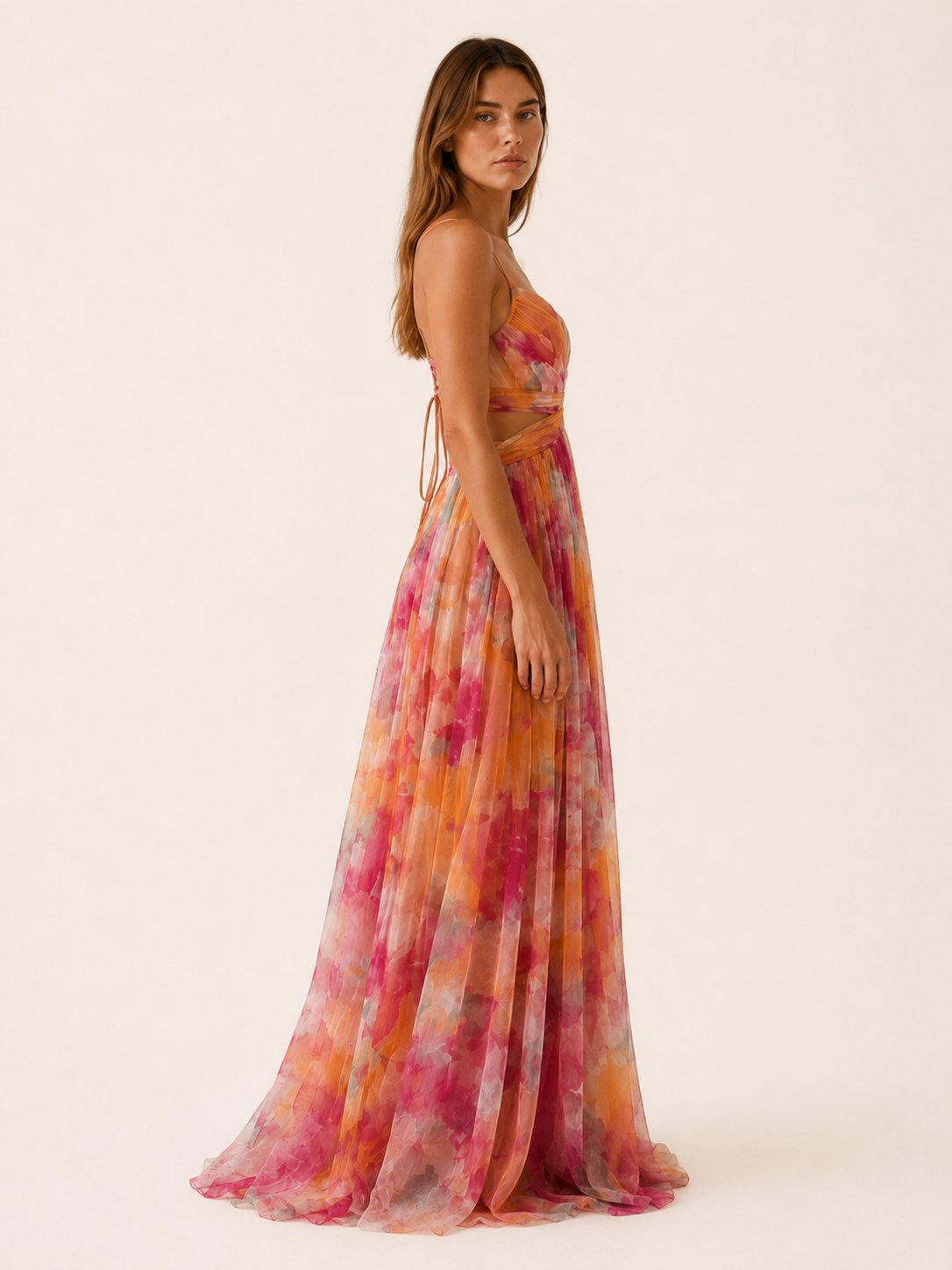 Cosima | Spring Summer Floral Maxi Wedding Guest Dress Petite Dresses